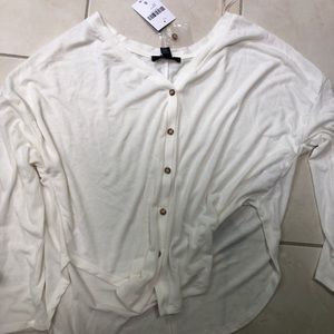 white long sleeve shirt